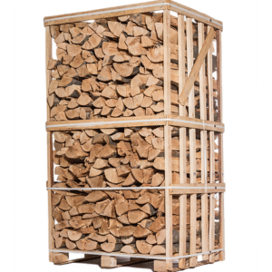 Leña - 45 cm - Mezcla de madera - Palé de 2 m3 - 3,3 metros cúbicos