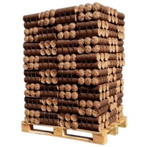 LEÑA DENSIFICADA – FRONDOSAS + CONIFERAS – PALÉ DE 960 KG