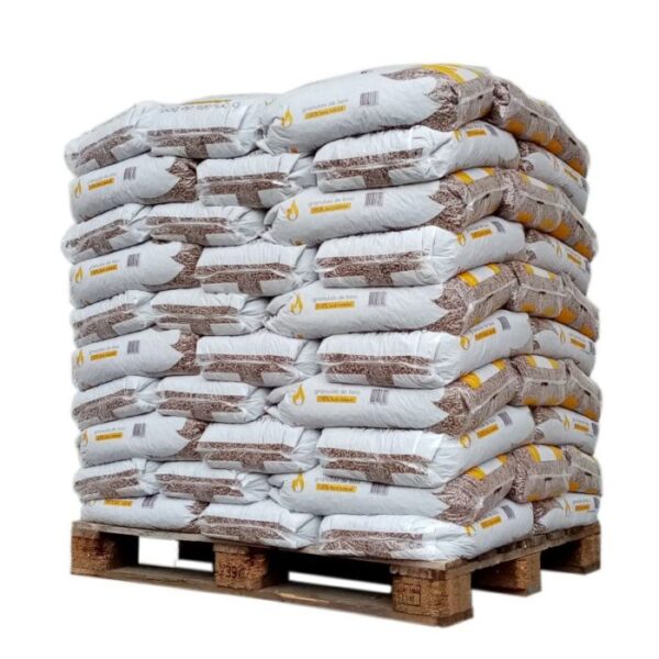PALETA DE PELLETS SUNFIRE – 70 SACOS DE 15 KG
