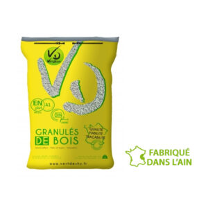 PALÉ DE GRANULES DE MADERA VERDE DESHY